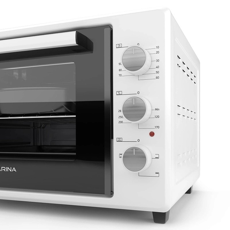 9114639 Мини-печь Darina UB NDE37 701 W белый STDN-0001186 - Вид №5