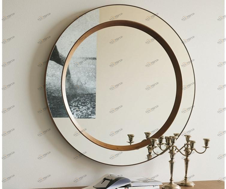 Porada Круглое зеркало для прихожей Iron sun-id-1385103