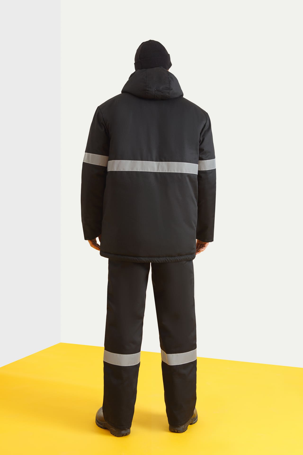 5038065 Костюм СОЮЗСПЕЦ утепленный черный  Зимняя спецодежда  размер 52-54/182-188  - Вид №13