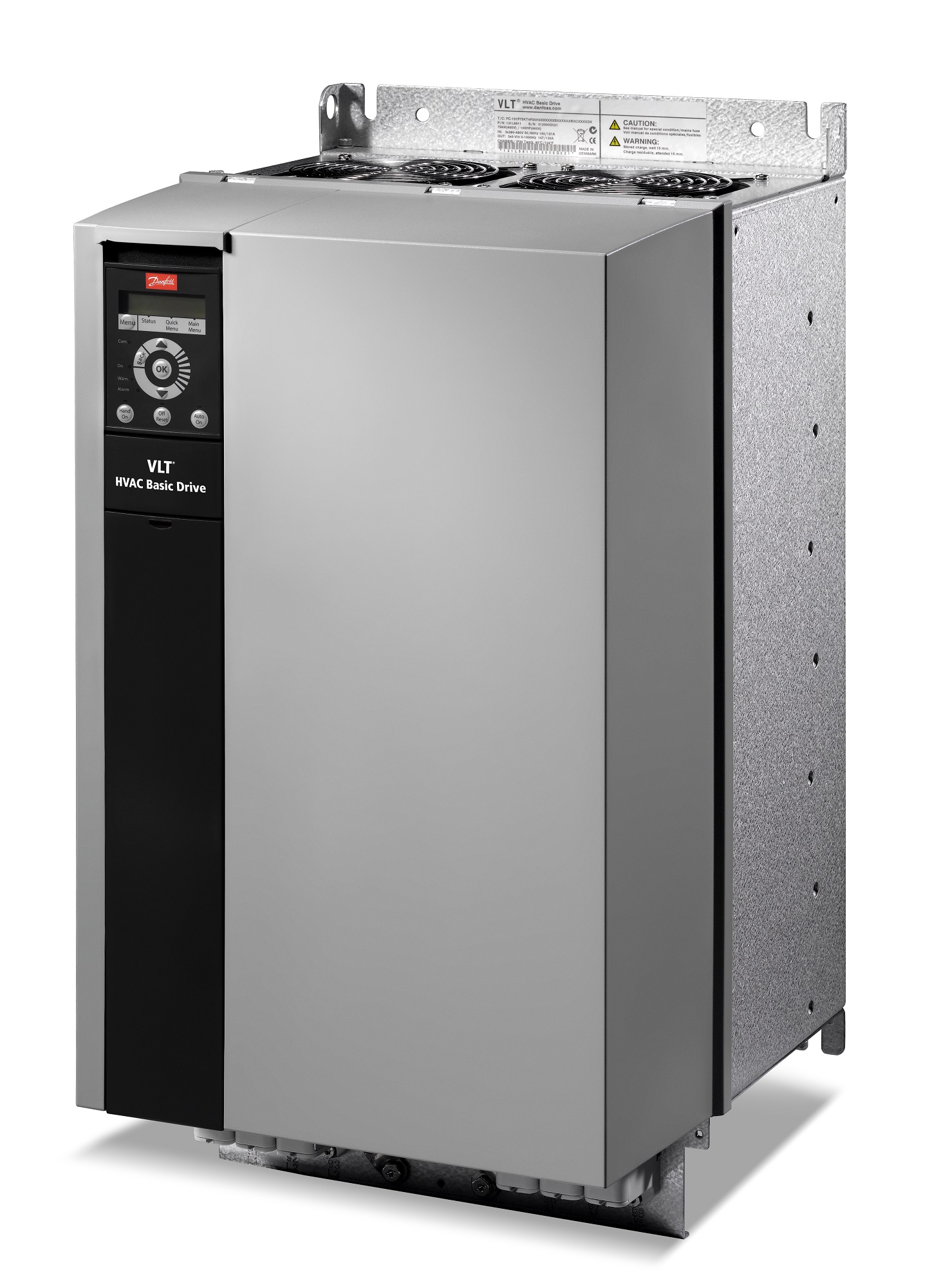 Danfoss VLT HVAC Drive Basic FC 101 — экономичные преобразователи частоты для инженерных систем зданий мощностью от 0,37 до 90 кВт FC-101P75KT4E5AH2XAXXXXSXXXXAXBXCXXXXDX 131N0217  - Вид №8