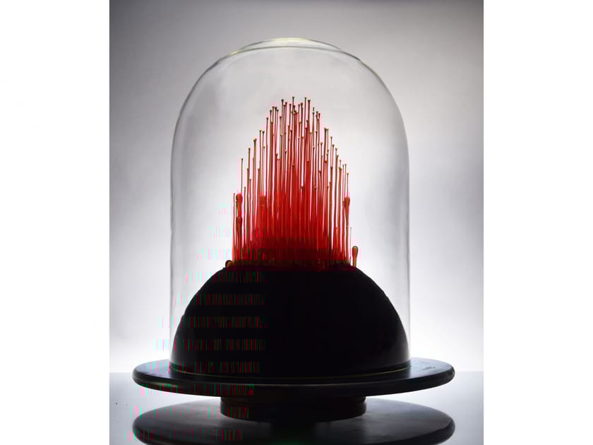 Стеклянная скульптура Mosche Bianche Жидкое стекло ARCH-00059194