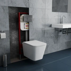 92040921 Комплект BAUEDGE NEO45700-OWLT190403-01.02.19 6 в 1: инсталляция 45, унитаз OWL Vatter Ruta-H mini 49x34, быстросъёмное STLM-1398016