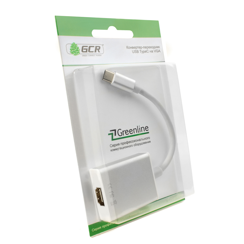 GCR-U32HD2 конвертер-переходник usb 3.0 am -> hdmi 19f серия greenline Greenconnect Santreyd  - Вид №6