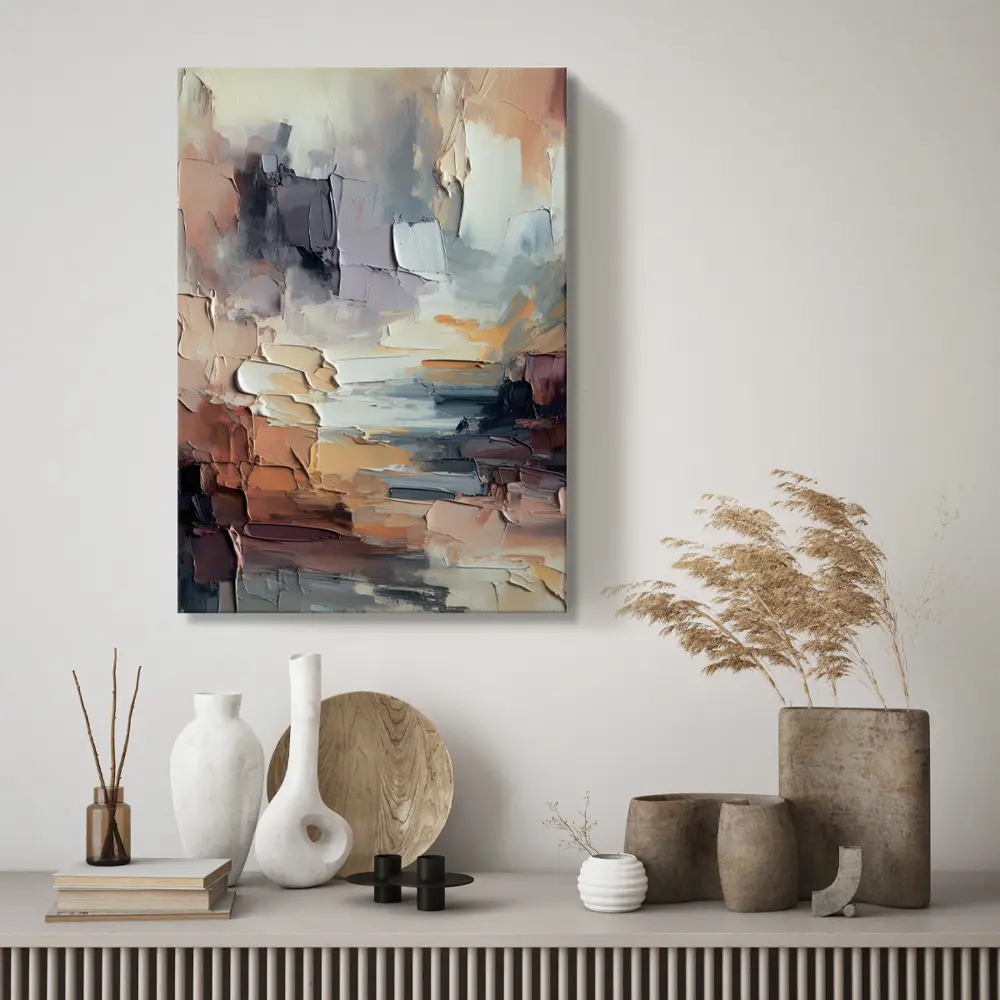 Santreyd: Абстрактная картина «Современный ритм» 50×70 см 89394677 STLM-1371077 - Вид №3