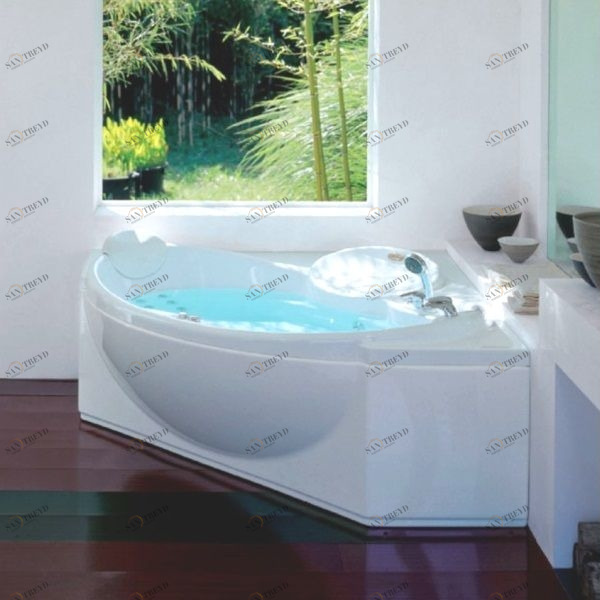 Ванна угловая с гидромассажем Celtia 9443-141A Sx Jacuzzi 9443141ASX