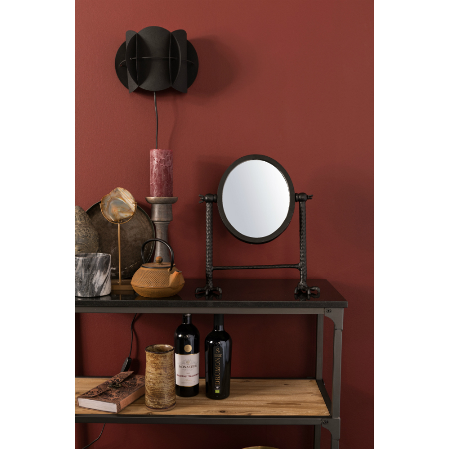 Зеркало Falcon, черное Dutchbone 8100020 - Вид №1