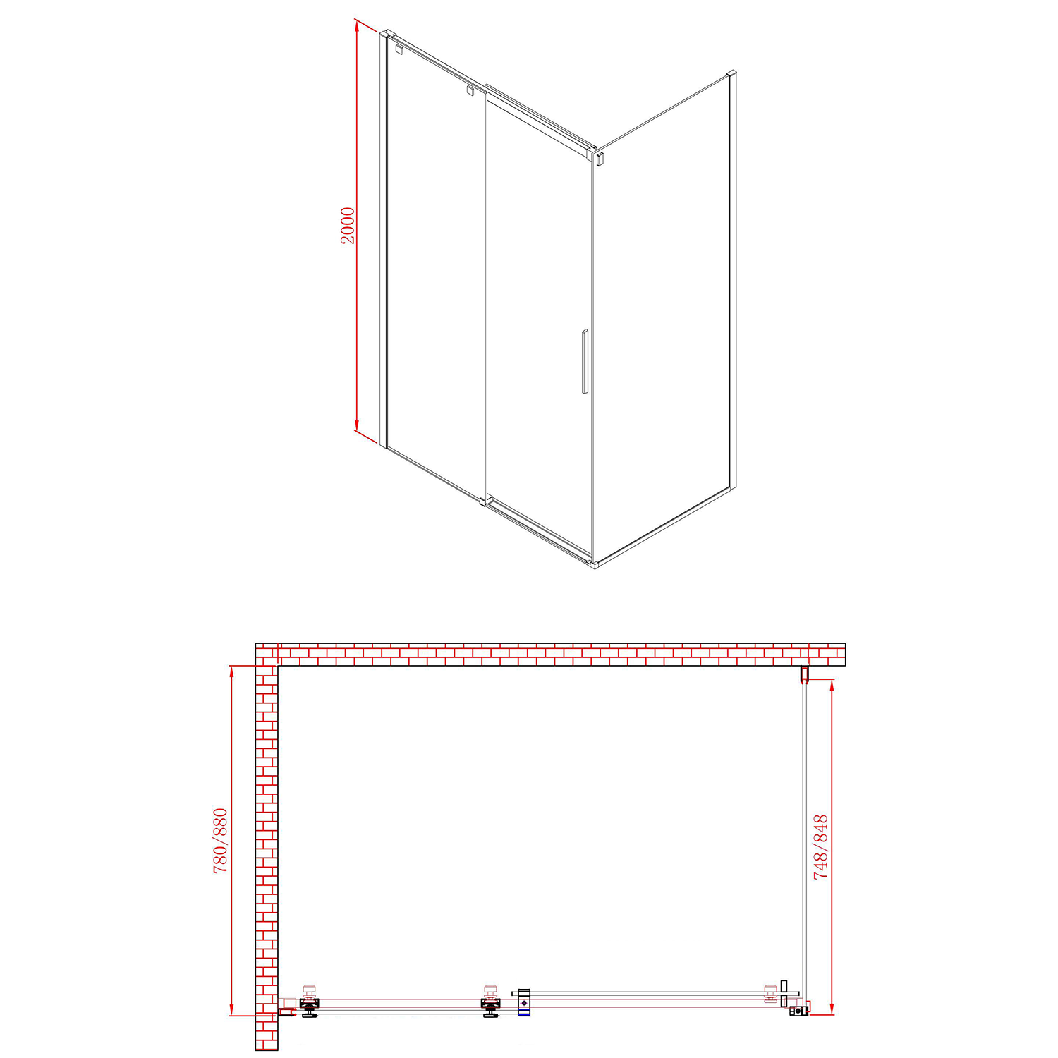 AL5915 Polysan Ширмы для душа ALTIS LINE  - Вид №4