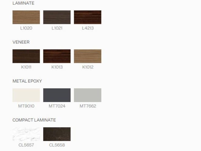 Овальный стол для совещаний из шпона с системой люверсов Ersa ARCH-00041207 - Вид №3