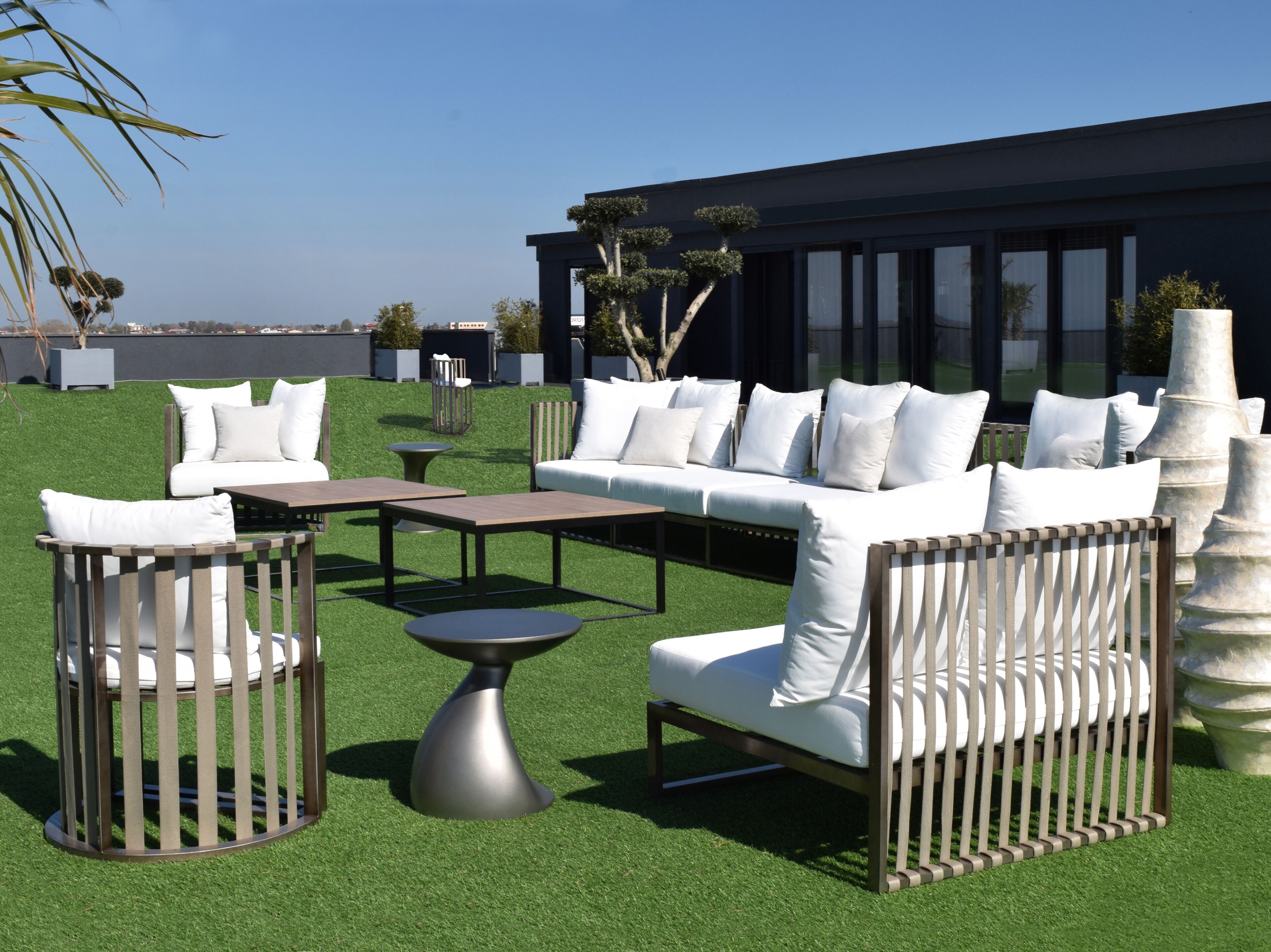 Алюминиевое садовое кресло с подлокотниками ABLE Богота ARCH-00071970 - Вид №4