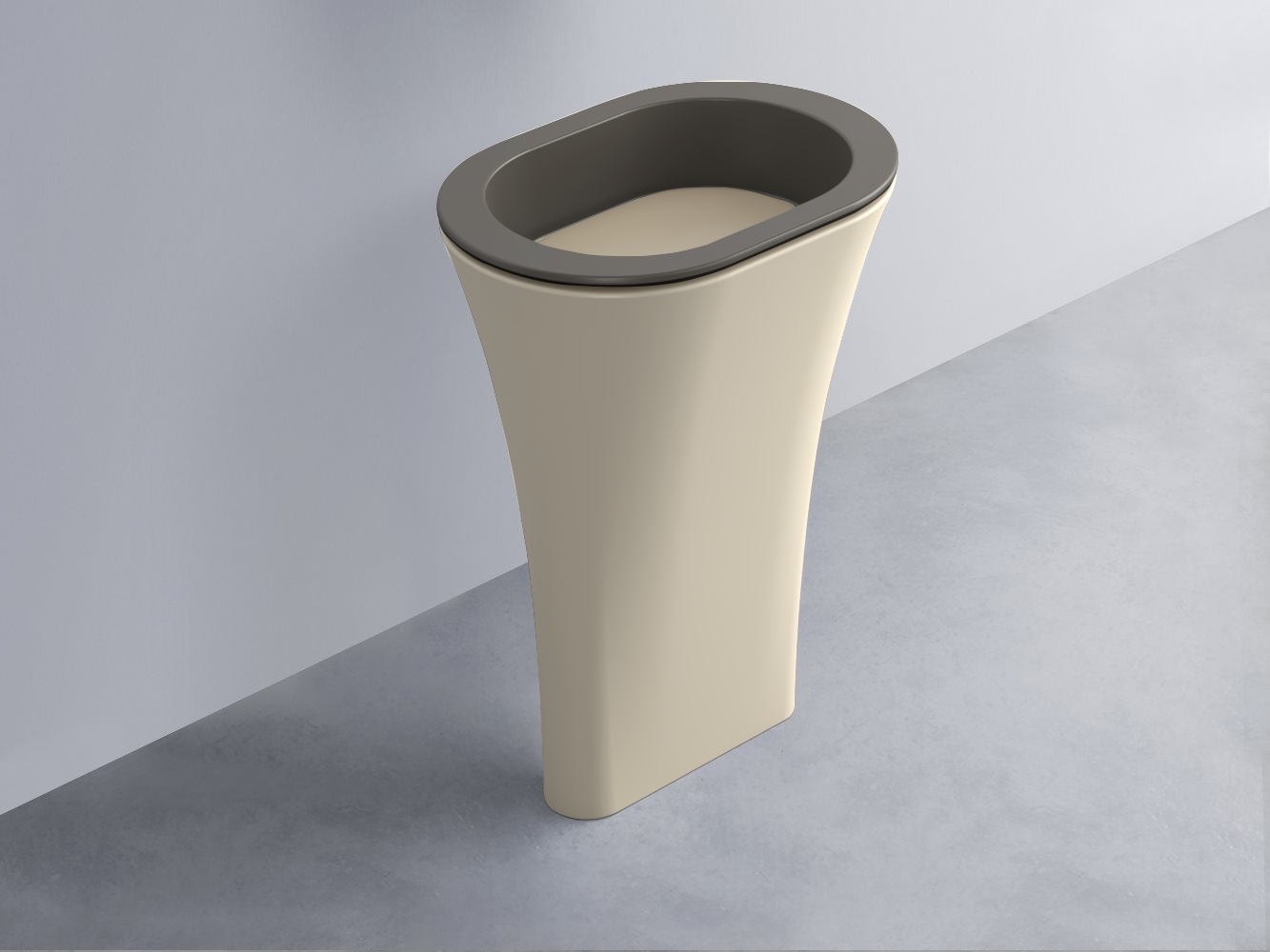 AMLA65-FN+AMPILO-AV+AMCOLO-LN Раковина Amedeo Ovale отдельностоящая cielo Enjoy + Amedeo Ceramica Cielo