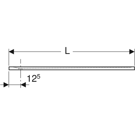 550.213.00.2 Прямоугольный душевой поддон Geberit Sestra Geberit  - Вид №3