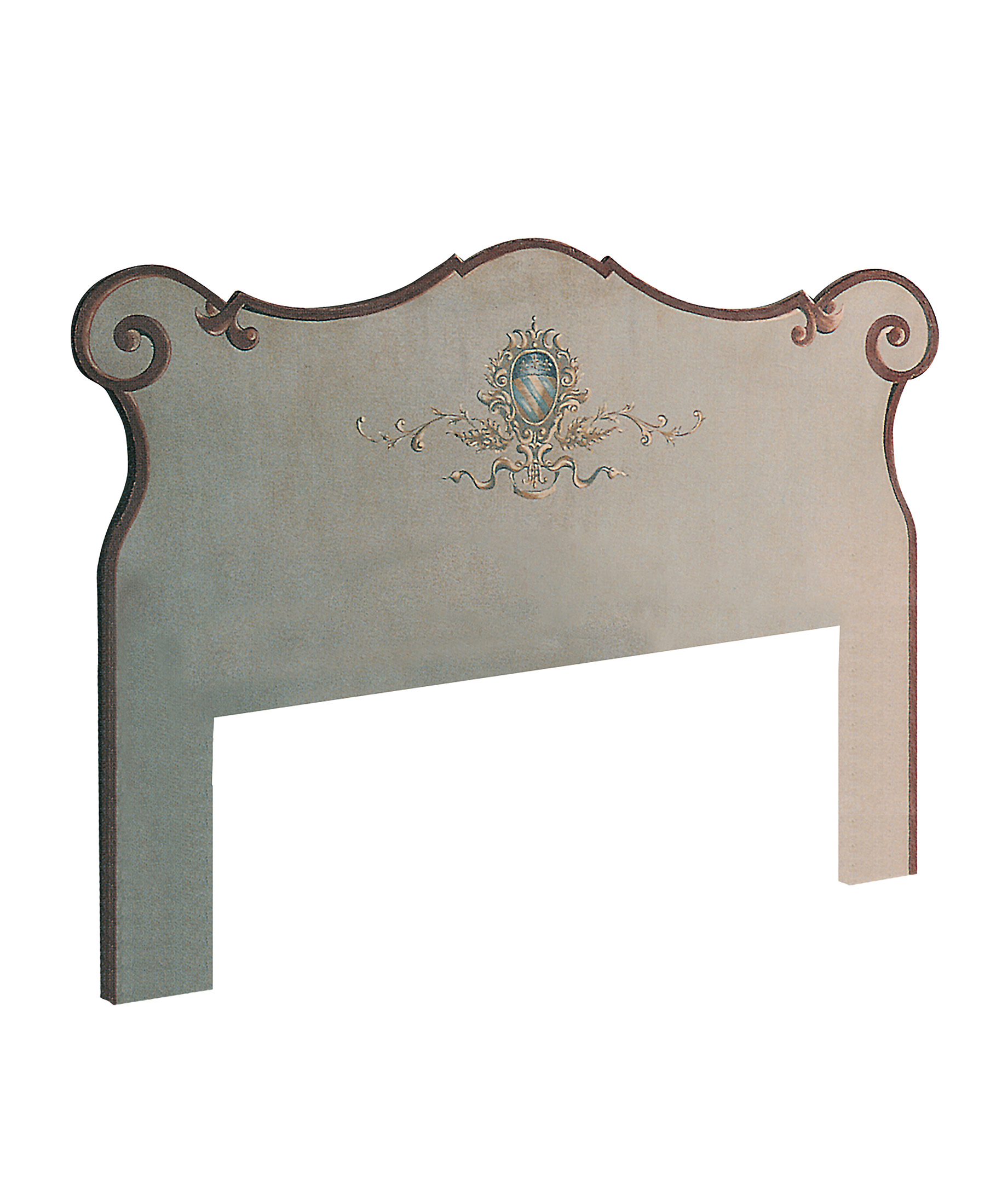 2919h Tifernoit Изголовье двуспальной кровати в оленьей комнате Zona Notte  - Вид №1