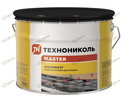 Мастика Технониколь AquaMast 18кг для кровли ТеноНиколь 13782