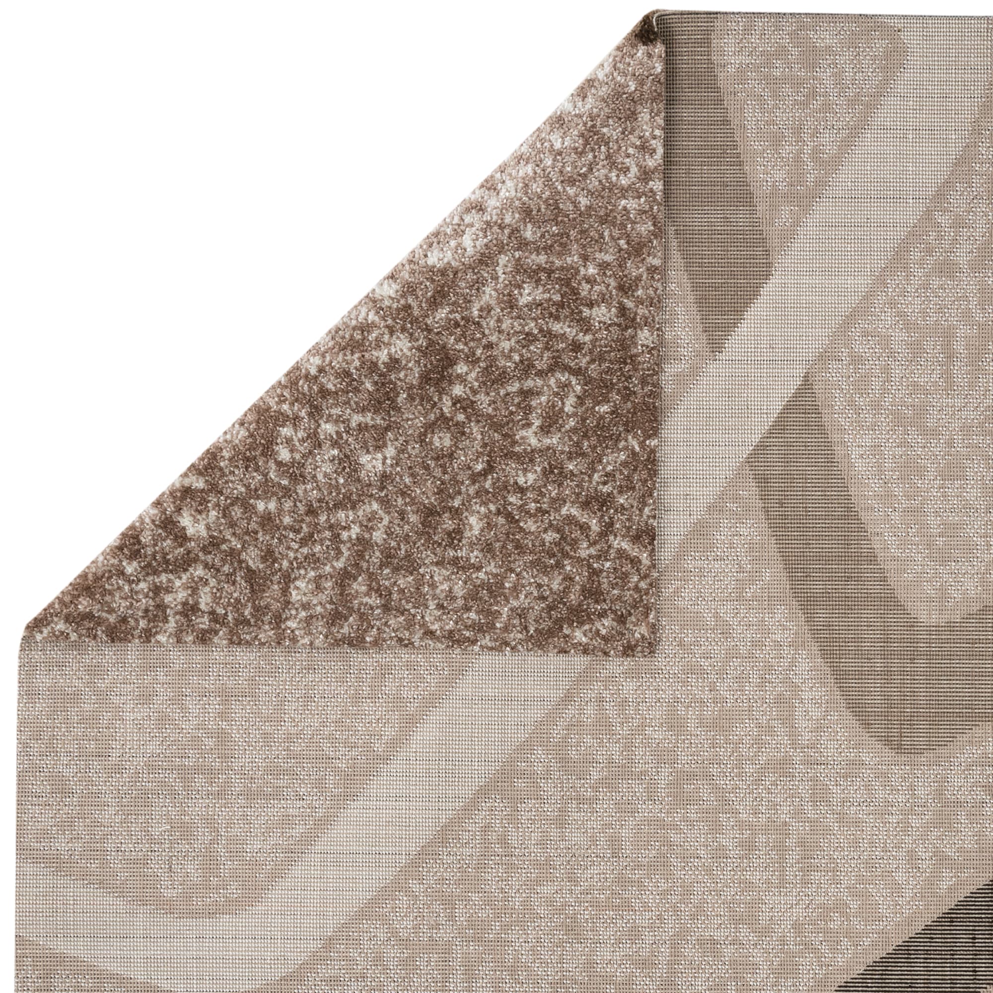 82410433 Ковровое покрытие «Люксор» 3222B5 4 м, цвет коричневый/бежевый Santreyd  - Вид №3