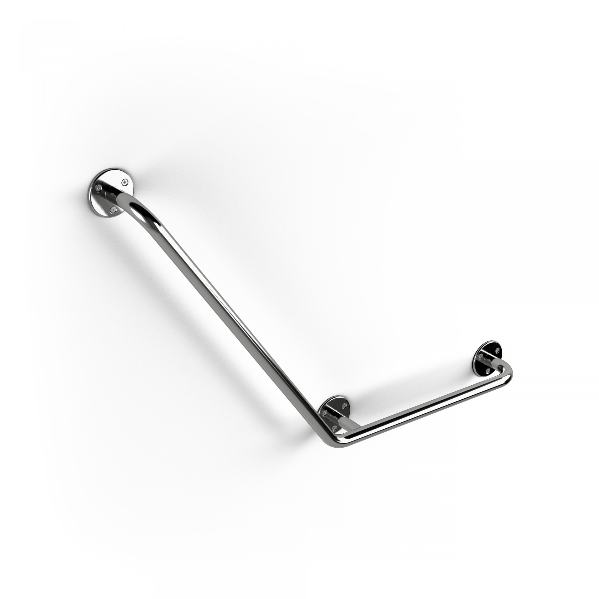 Сантехнические аксессуары WBPSL002 Горизонтальный поручень 125° Terma 38x20  - Вид №6