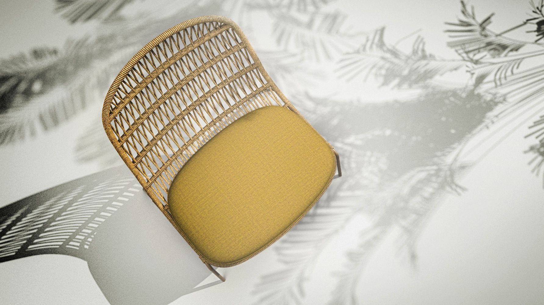 Веревочный садовый стул Talenti Панама ARCH-00054170 - Вид №9