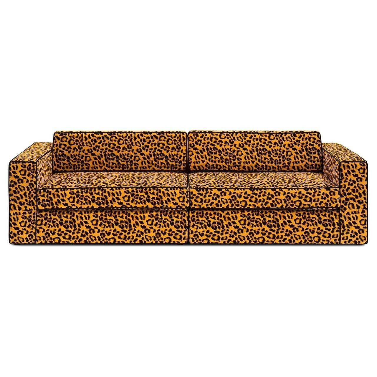 700489-LP ABHIKA ДИВАН GOTHA TWINEDGE H70 250X80 LEOPARD 