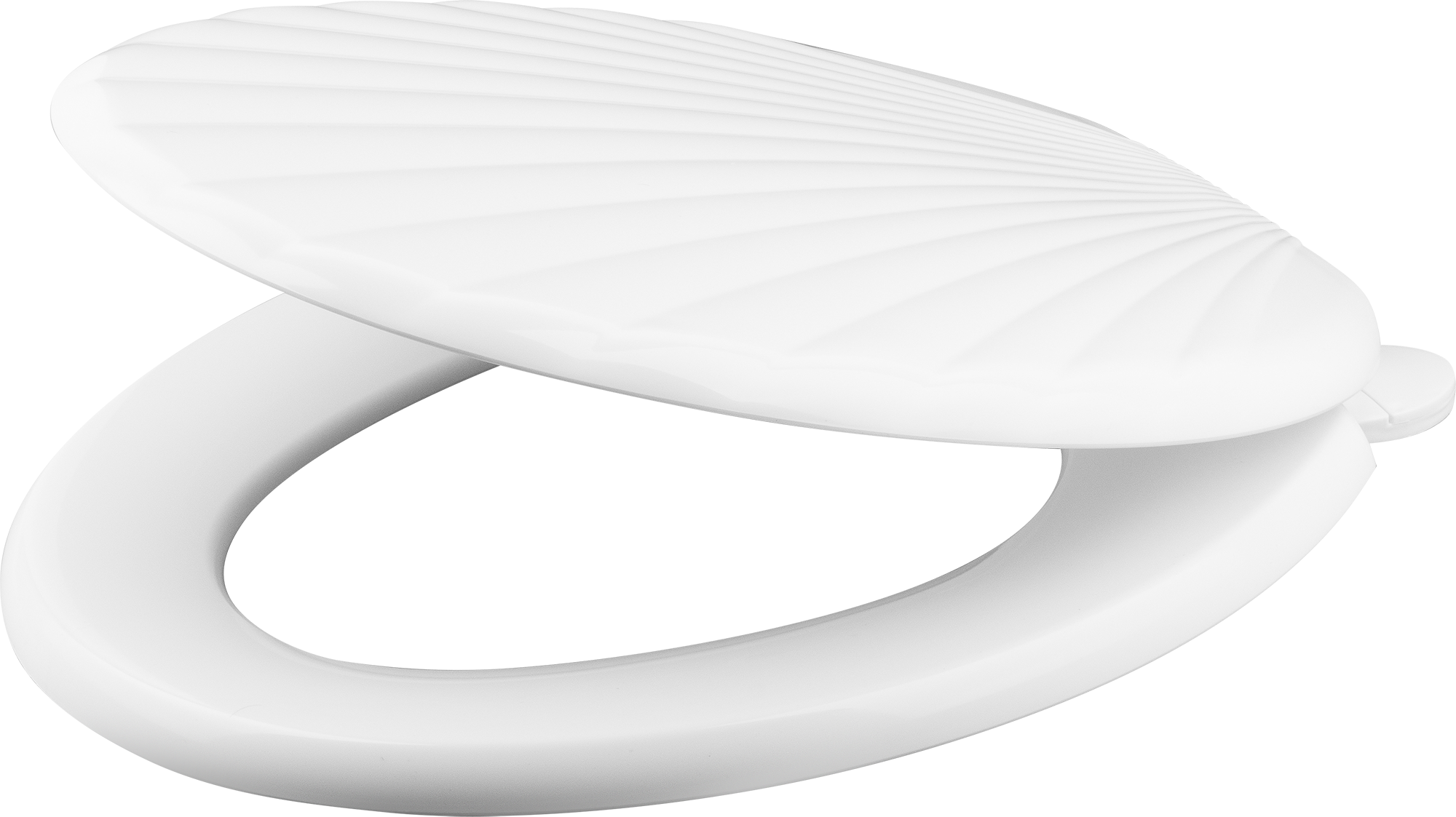12401231 Сиденье для унитаза ракушка цвет белый STLM-0002123 ORIO  - Вид №1