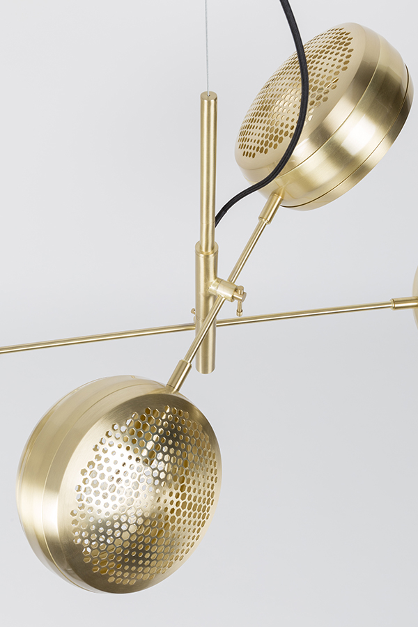Лампа подвесная Gringo Multi, золотая Zuiver 5300122 - Вид №5