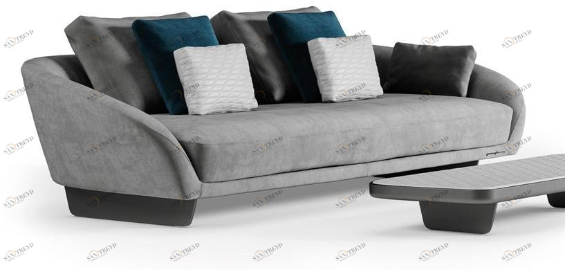 Reflex 3-х местный кожаный диван Pininfarina home design sun-id-1390447