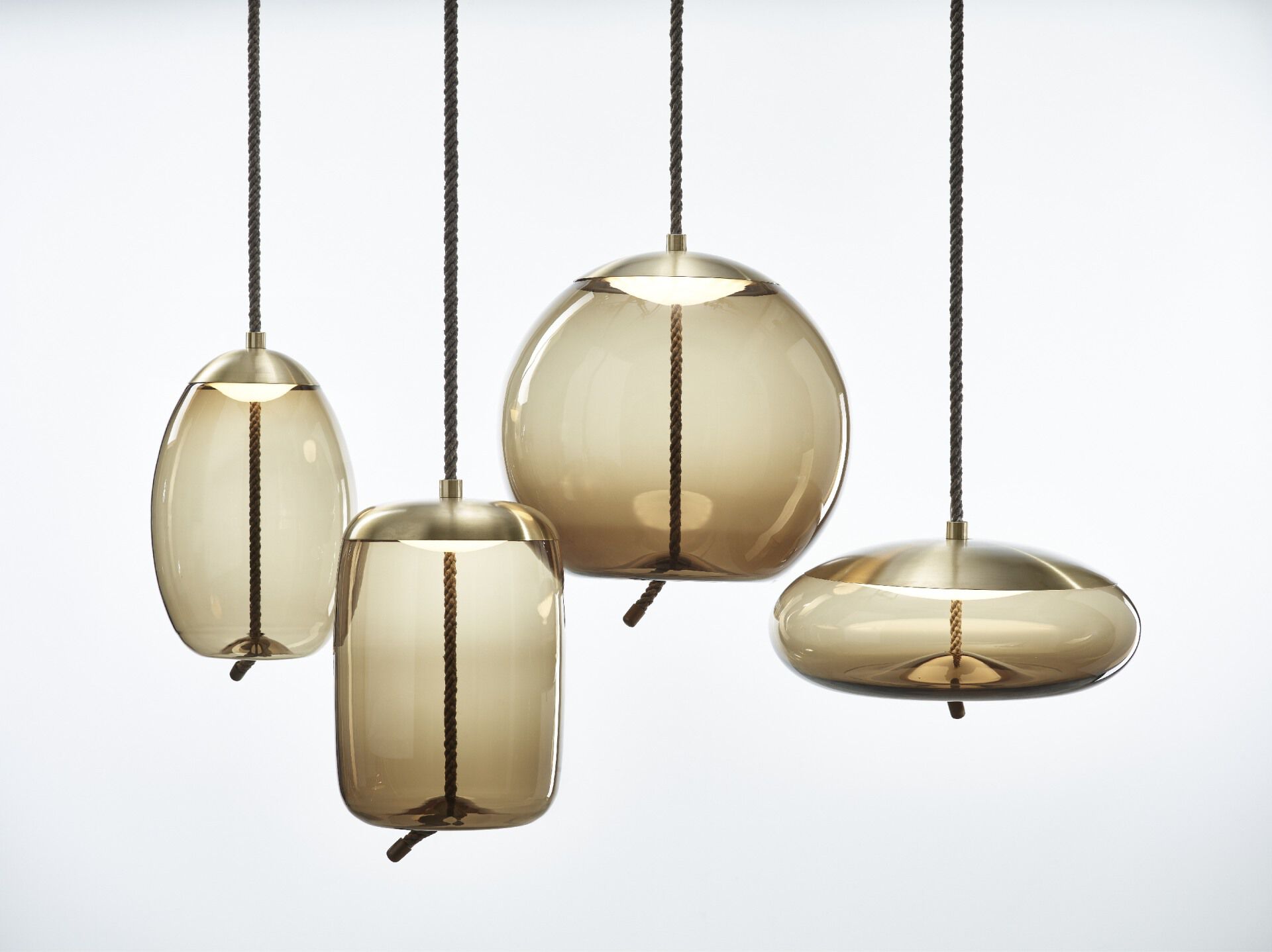 Выдувное стекло светодиодный подвесной светильник BROKIS Узел ARCH-00114866 - Вид №8