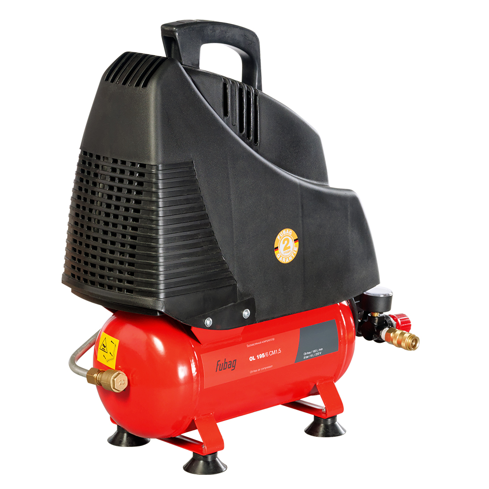 Компрессор поршневой безмасляный Fubag OL 195/6 CM1.5 9174392 STDN-0000491 - Вид №1