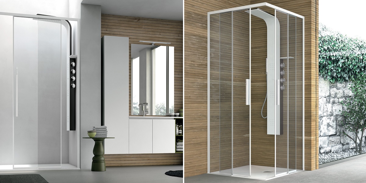 Душевая колонна Lama Corian Base 4LAA3N0 Gruppo Geromin - Вид №1