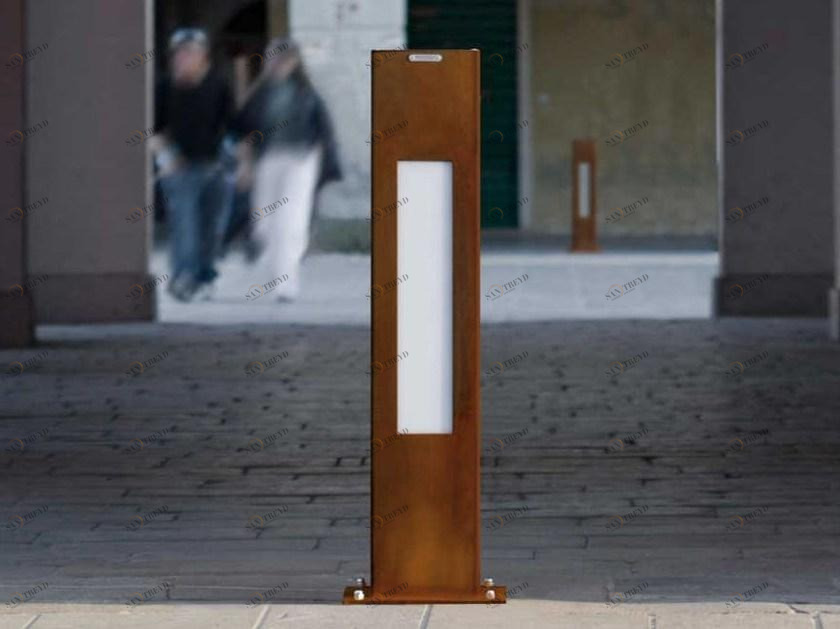 Metalco Фиксированный столбик из стали Corten ™ sun-id-1390876