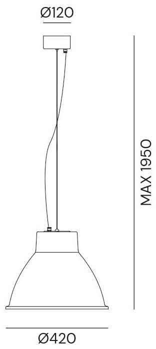 Il Fanale Подвесной светильник из железа Loft 269.13.ff / 269.14.ff - Вид №2