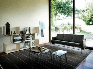 Magis 3-х местный кожаный диван Traffic