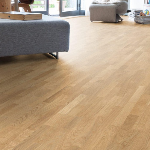 Паркетная доска Haro 4000 Series Top connect Тренд Дуб Натур (Гладкая) 2200х180 мм 523785 - Вид №6