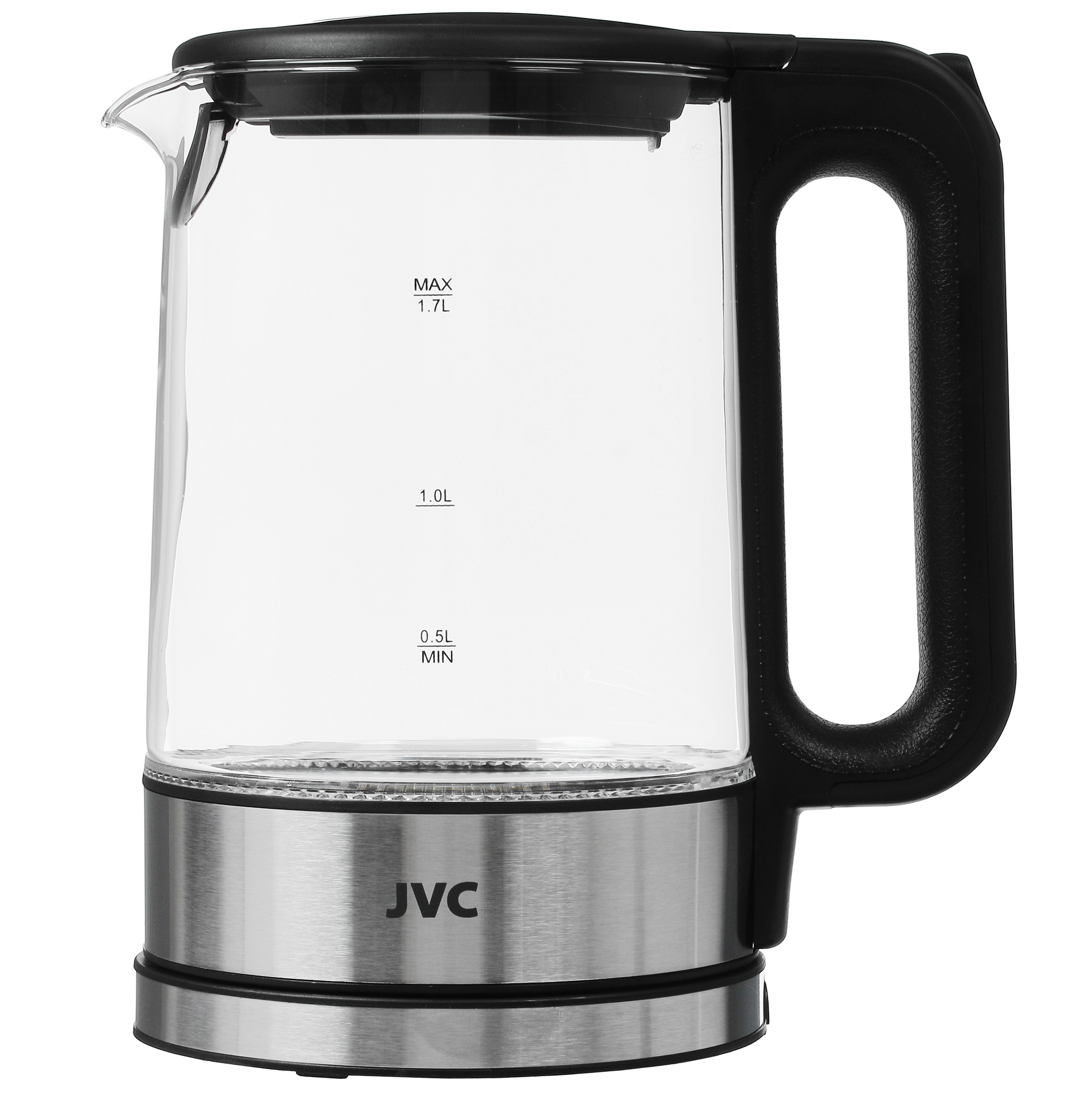 5353505 Электрочайник JVC JK-KE1520 черный STDN-0130710 - Вид №1