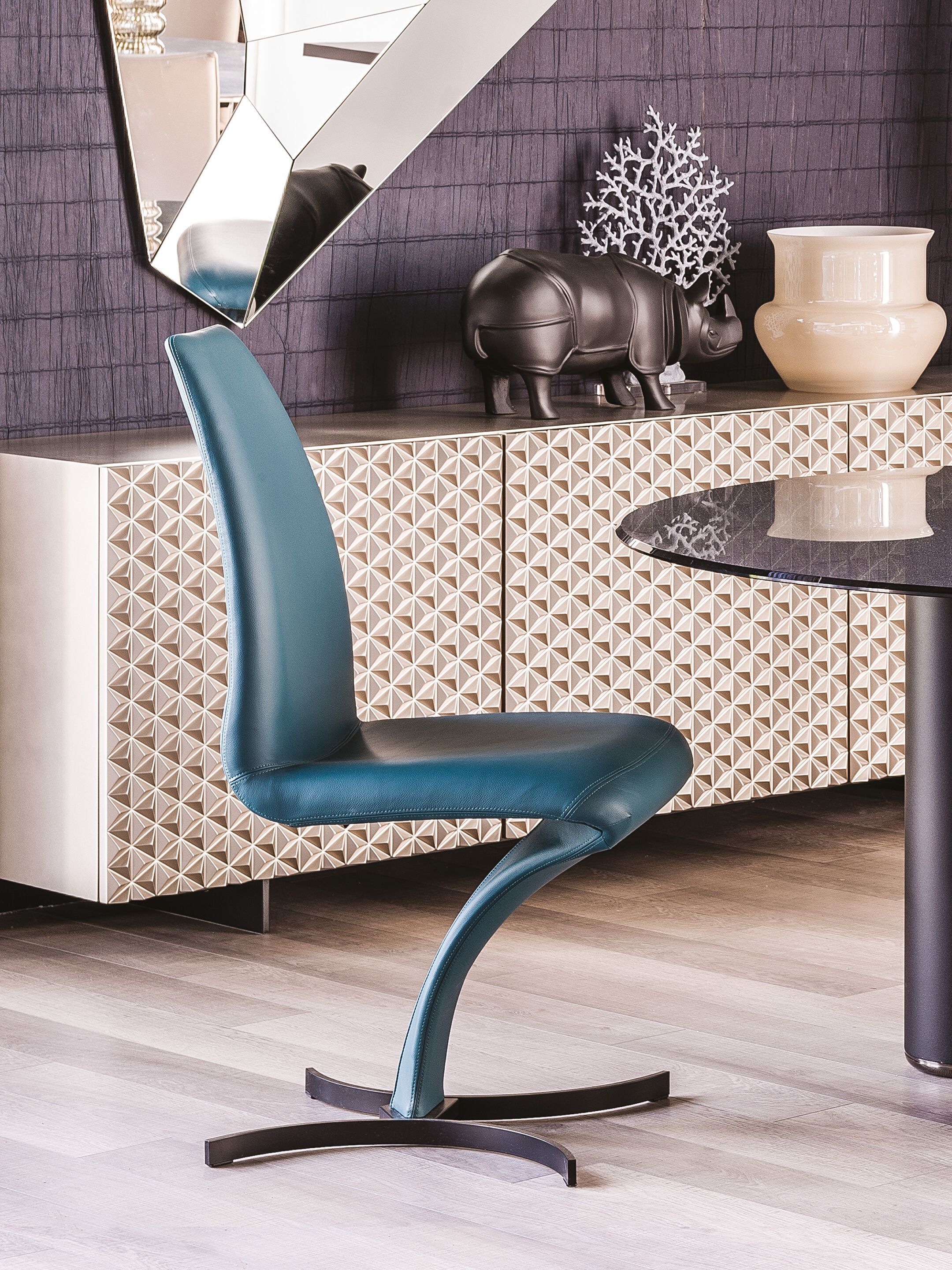 Кожаный мягкий стул Cattelan italia BETTY ARCH-00071132 - Вид №4