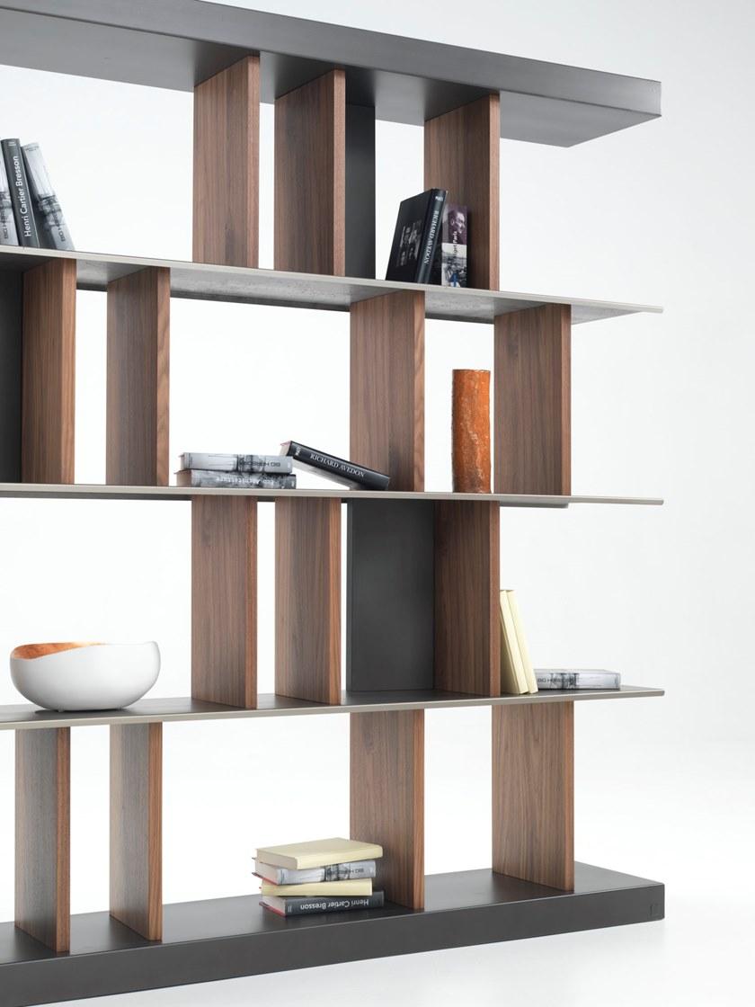 ELITE TO BE Книжный шкаф двусторонний с вращающимися деревянными полками sun-id-1344883 - Вид №4