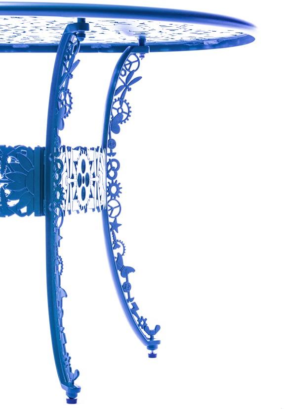 Seletti Овальный садовый стол из алюминия Industry 18688 - Вид №8