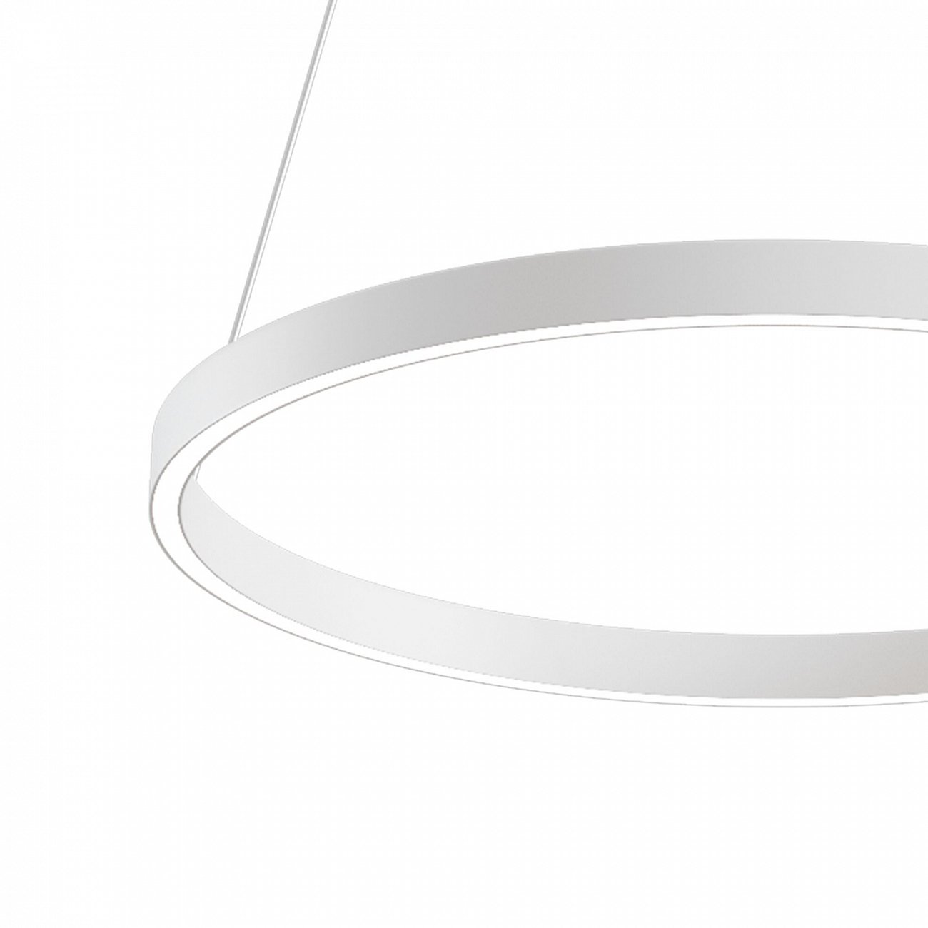 Светильник подвесной светодиодный с алюминиевым плафоном 60 см белый Rim MOD058PL-L32W4K TECHNICAL TECHNICAL 00-3957048 Белый  - Вид №2