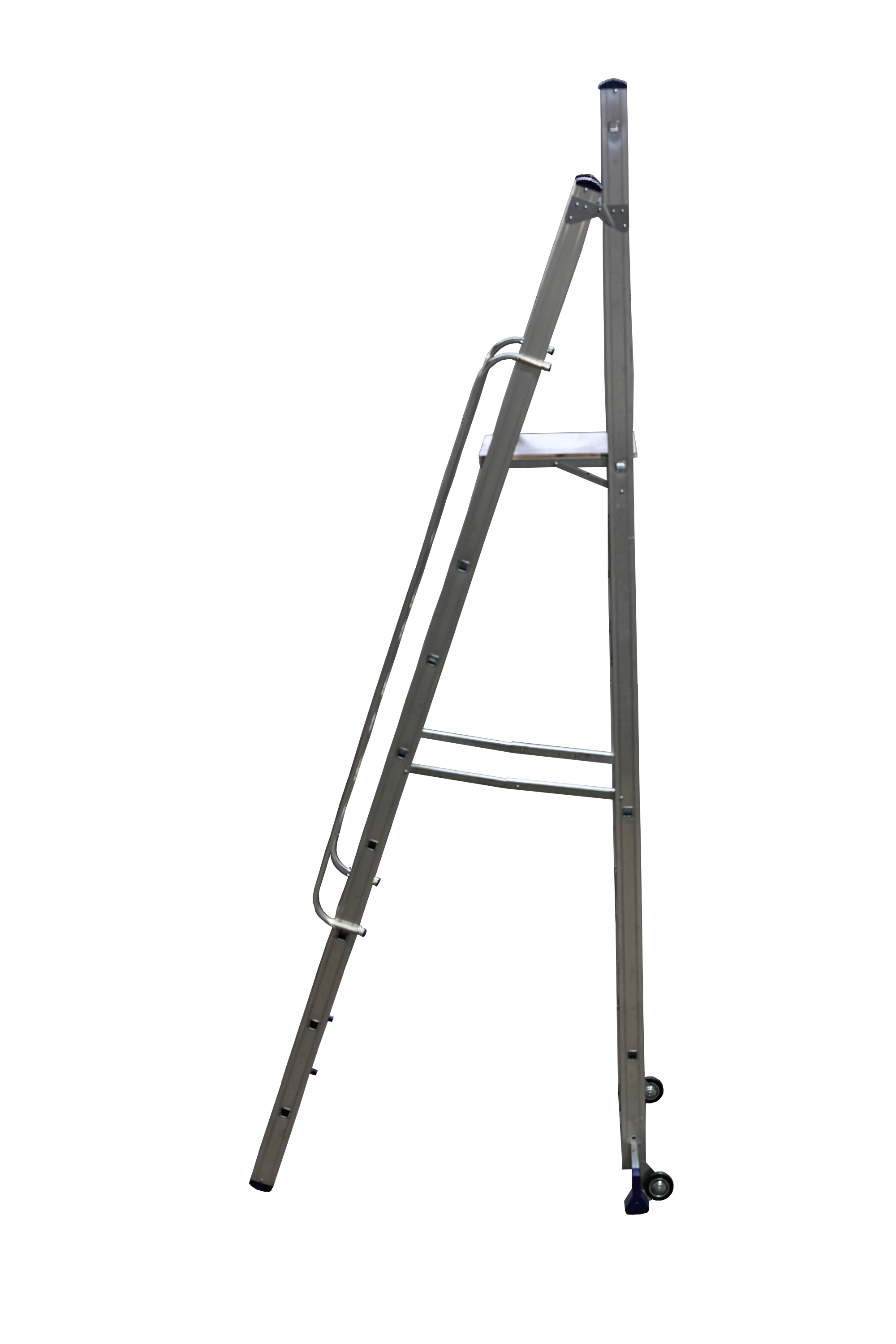Стремянка -помост, профессиональная 8ст ALUMET APE 1408 - Вид №1