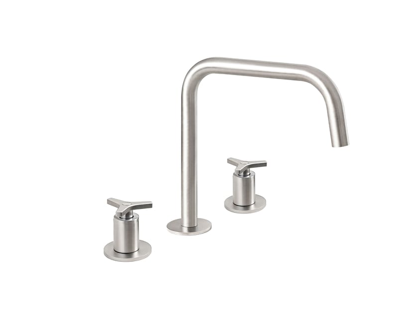 Однорычажный смеситель для раковины с 3 отверстиями QD Magistro Lab Tomeo ARCH-00112245