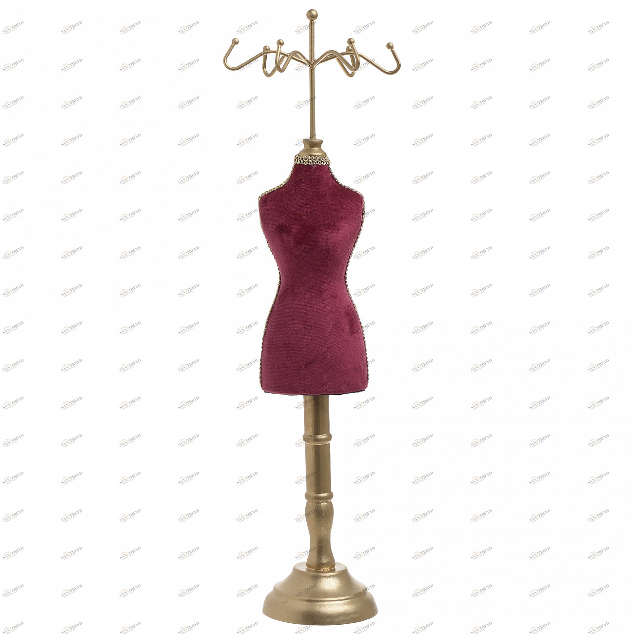 Манекен металлический для украшений красный Vivid Secrets TO4ROOMS VIVID SECRETS 00-3893806 Золото;красный 