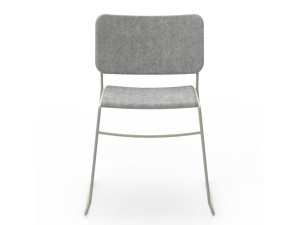 Стальной мягкий стул