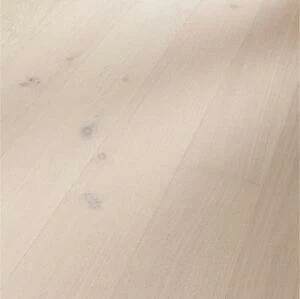 Паркетная доска Meister PD 550 Penta Белый 8135 Дуб Натур с брашью (Текстурированная) 4200х260 мм.