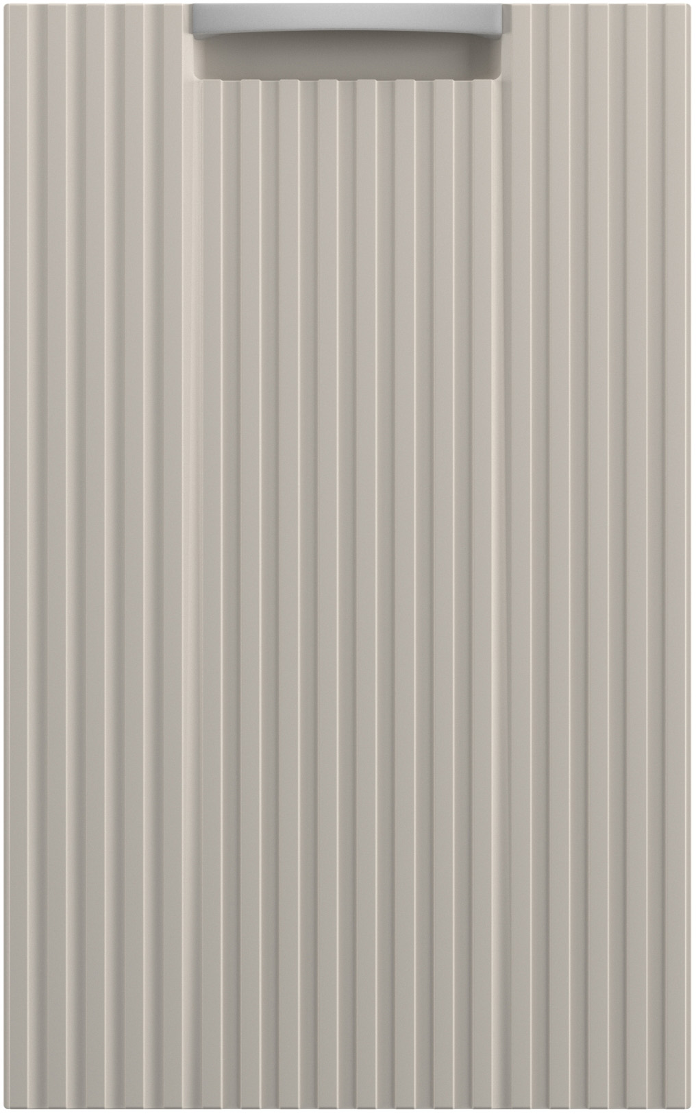 Фасады для кухни Модерн Фрезеровка «Магнум Билд» 104 Бежевый бархат SIDAK SIST880-14103