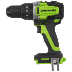 Дрель-шуруповерт Greenworks GD24DD140 24V  , Без ЗУ, Без АКБ 5487836