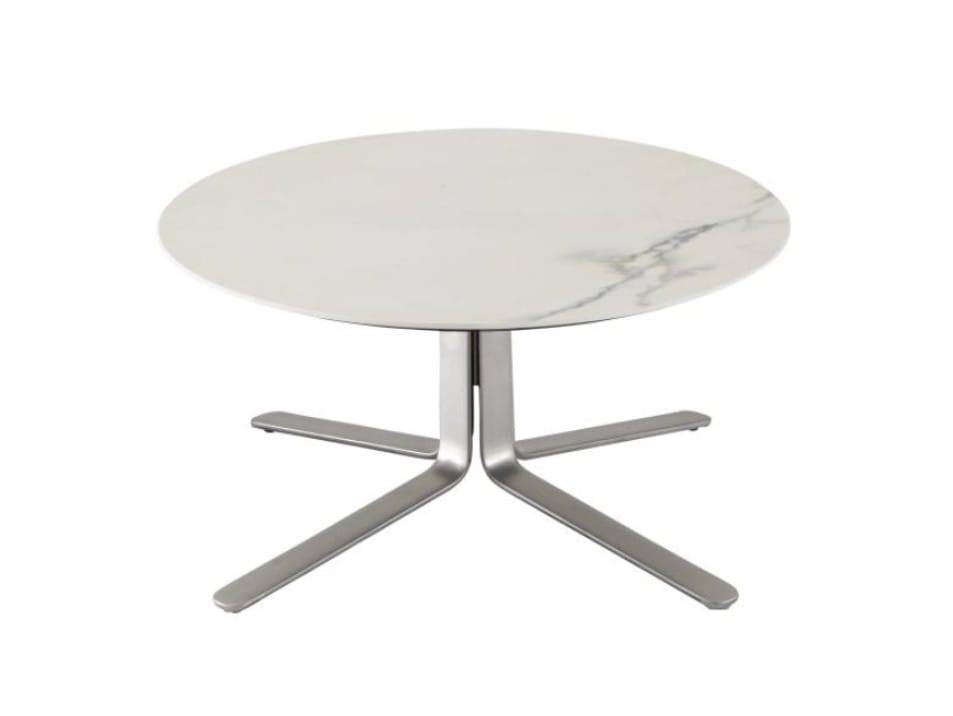 Низкий круглый журнальный столик из керамогранита Ligne Roset ARCH-00113778 - Вид №2