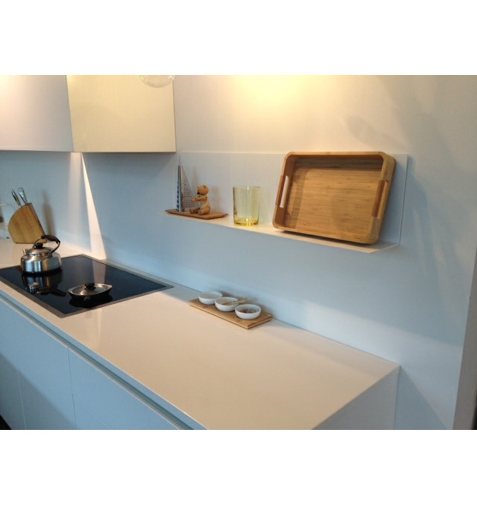 FROST Полка 4030 35x15x100cm » белая Алюминий Белый U4030-W  - Вид №4