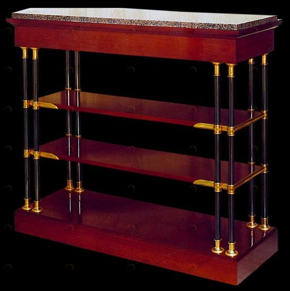 Tisserant Самонесущий двухсторонний деревянный книжный шкаф sun-id-1378691