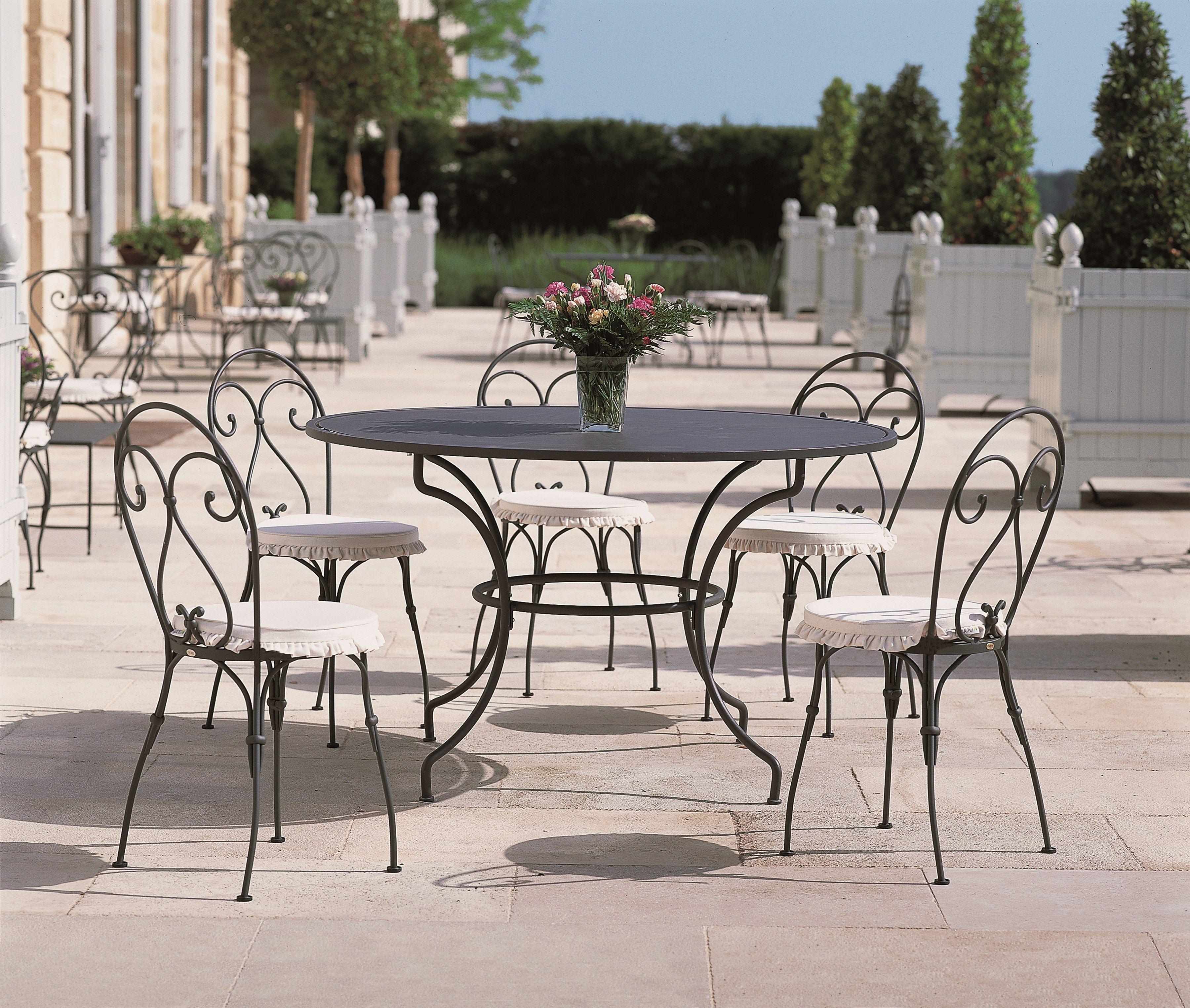 Железный садовый стул Unopiù Aurora ARCH-00050993 - Вид №2