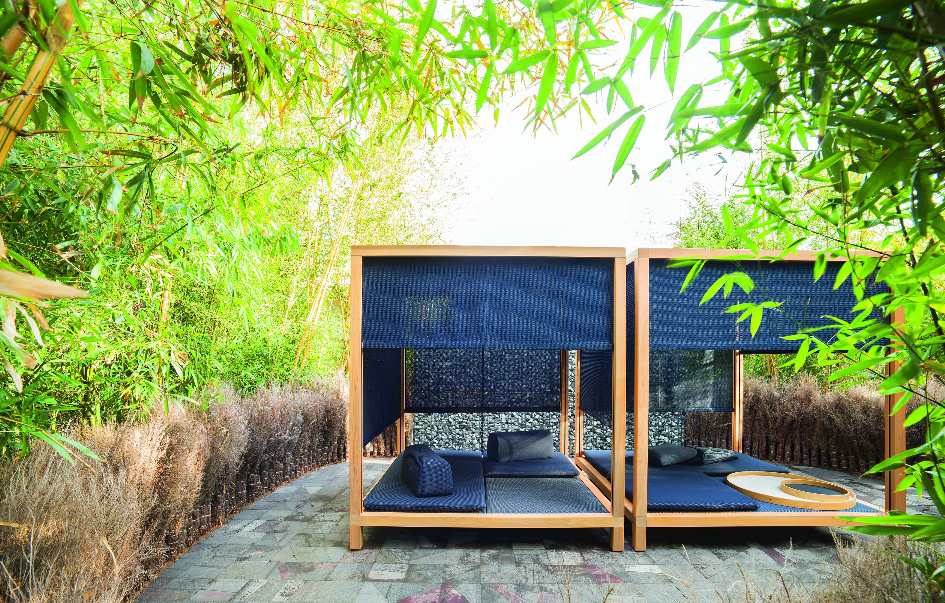 Садовая кровать с навесом из кедра с навесом Paola Lenti Toku ARCH-00042927 - Вид №3