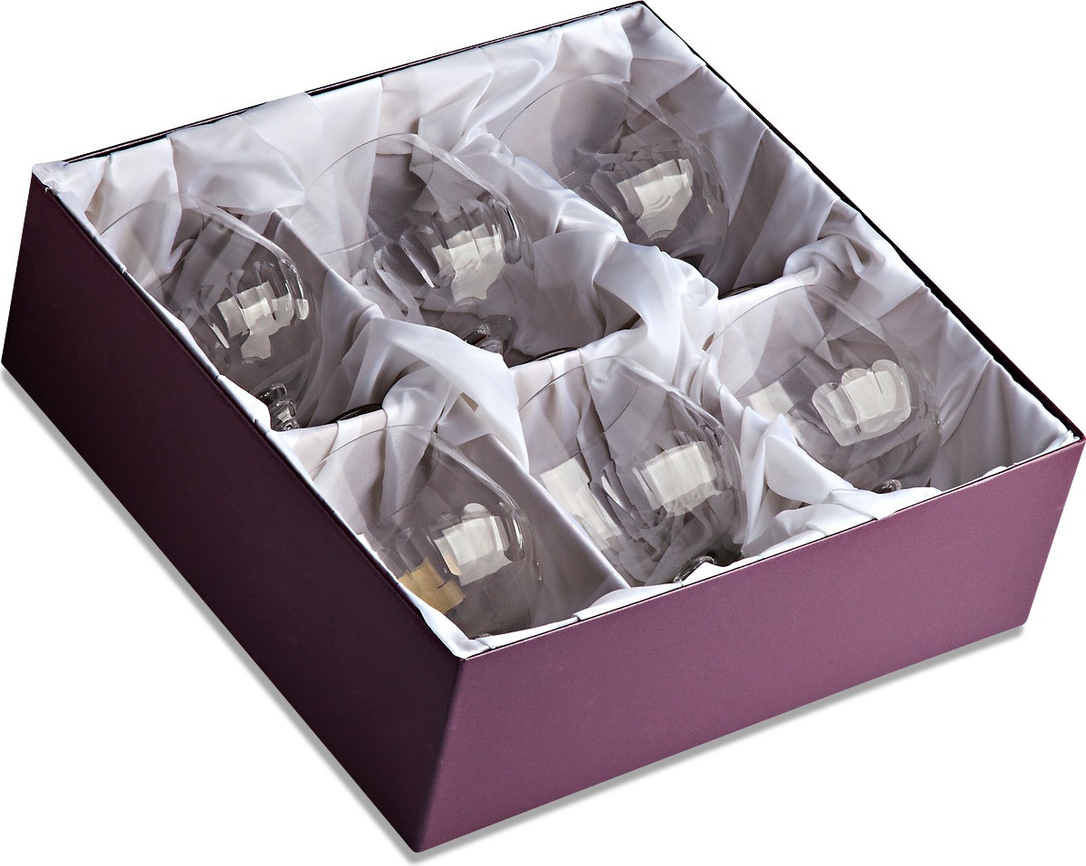 1049067 Cristal de Paris Набор бокалов для коньяка Cristal de Paris "Антоний" 500мл, 6 шт Хрусталь 