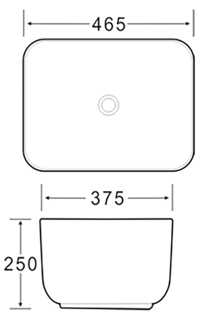 Раковина чаша SL-1112 SANTILINE  - Вид №1